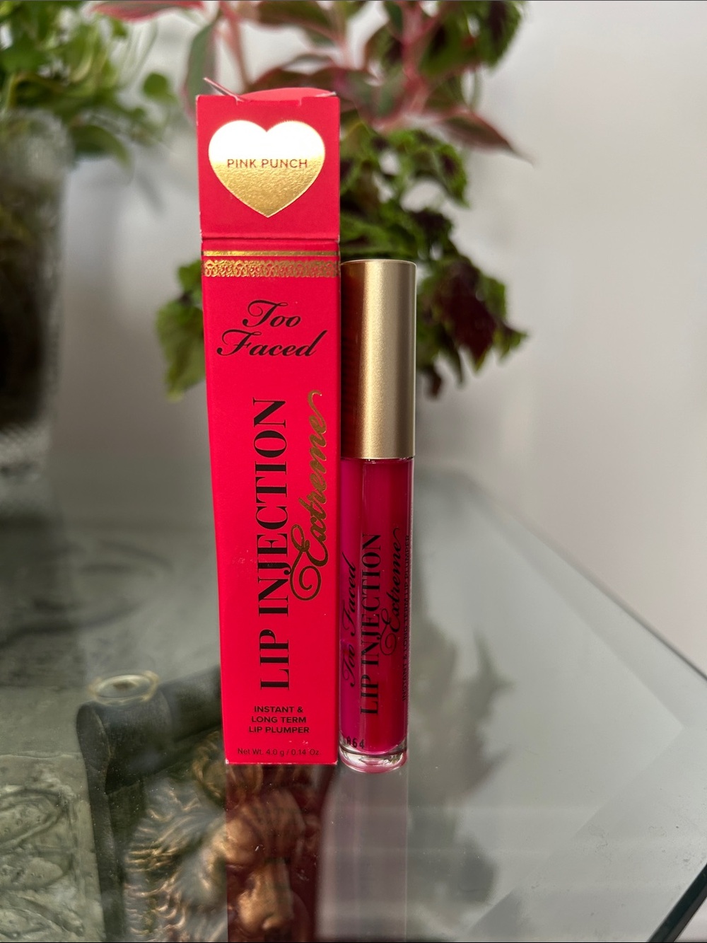 Too Faced Lip Injection Extreme in Pink Punch - Discontinued